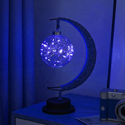 LED Star Moon Light Apple Vine Ball Creative Table Lamp Hemp Rope Iron Art USB Decorative Night Light